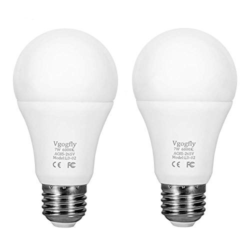 Dusk to Dawn Light Bulb 7W E26 Smart Sensor LED