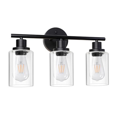 Unicozin Modern Bathroom Light Fixtures, 3 Light Vanity...