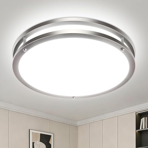 libtit 13-Inch Flush Mount Ceiling Lights, Dimmable...