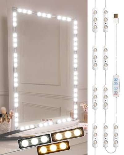 DLOMT Vanity Lights for Mirror,LED Makeup Light Strip