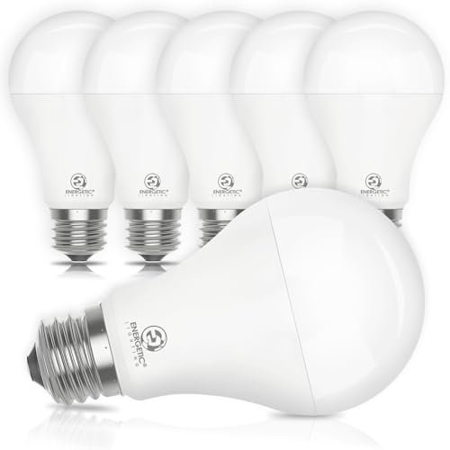 Energetic 6 Pack 150 Watt Light Bulb, 2600LM Daylight LED.