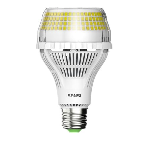 SANSI 400W Equivalent 6000 Lumens Brightest LED Light Bulb