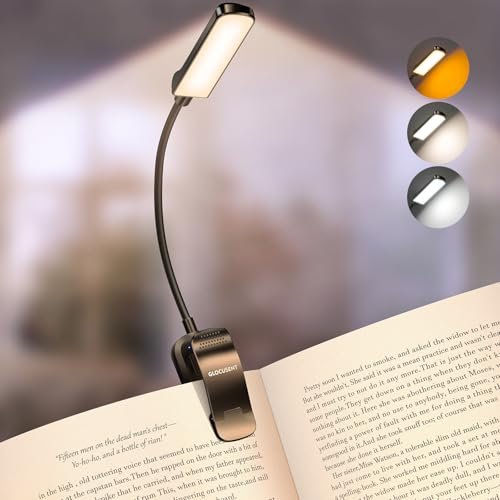 Glocusent 13 LED Book Lights for Reading, Night Gifts