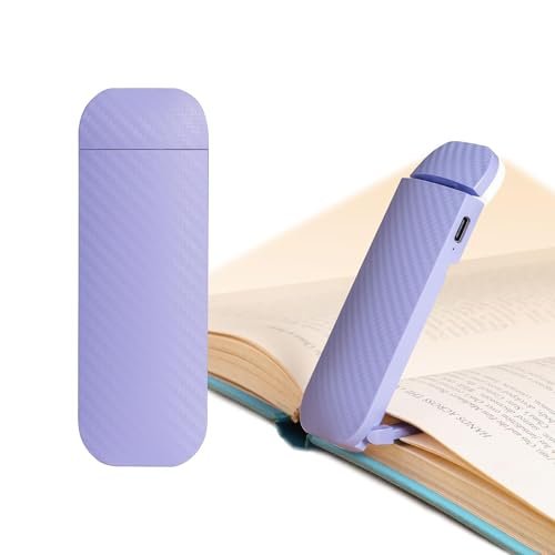 HEMONNKAM Book Reading Light, Rechargeable Clip on Eye Care