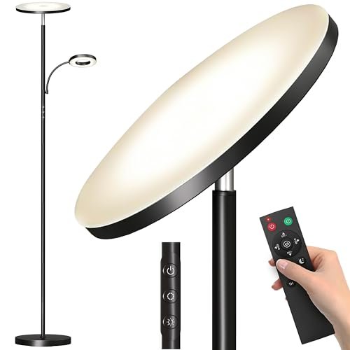 marctronic Floor Lamp, Upgraded 42W 4000LM Super Bright LED
