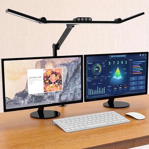 Micomlan Led Desk Lamp with Clamp, Architect, Ultra Bright...