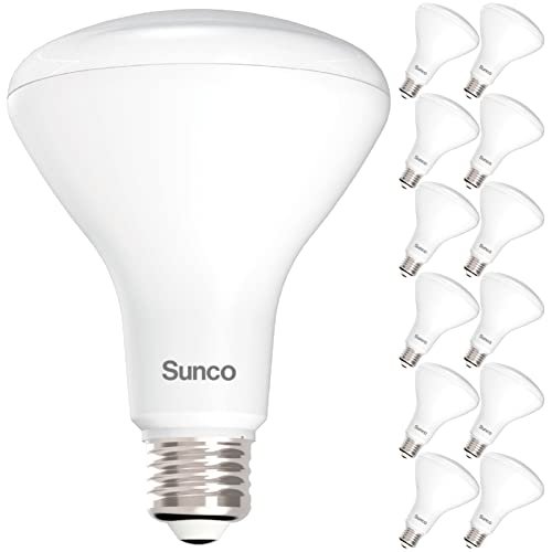 Sunco 12 Pack BR30 LED Bulb Flood 5000K Daylight
