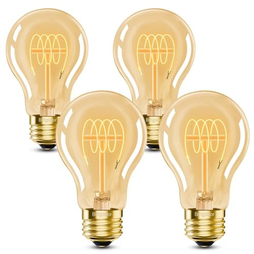 E26 Dimmable A19 Vintage 6W LED Edison Bulbs