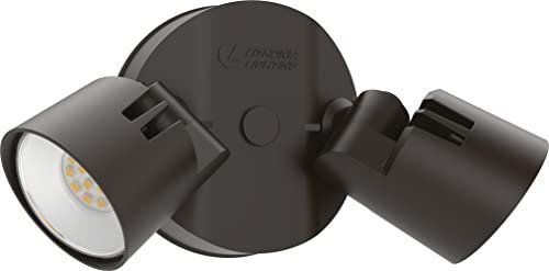 Lithonia Lighting HomeGuard 2-Light LED Outdoor Flood...