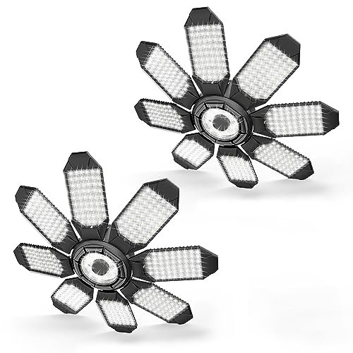 POLARPRA Garage Lights - Ultra Brighter 40,000LM LED