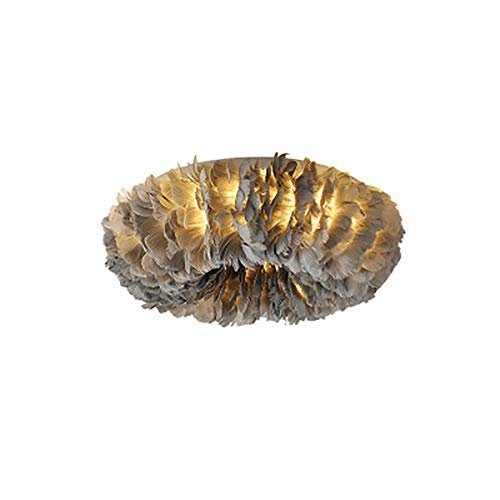 DOGACA Feather During Light Modern Romantic White...