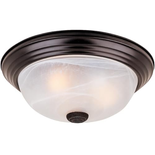 DESIGNERS FOUNTAIN Reedley 2-Lights Flush Mount Ceiling...