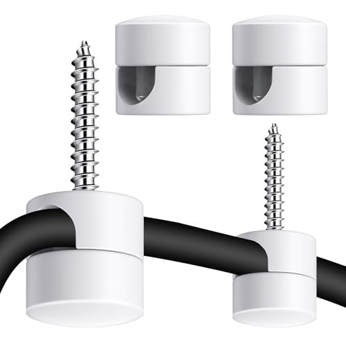 4pcs Swag Hooks for Ceiling Lights, White Pendant Light...