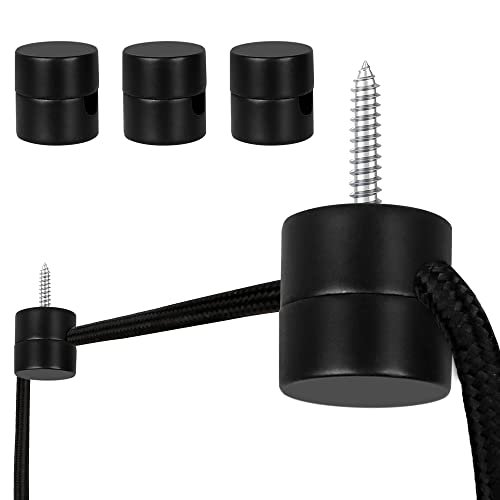 Zevnico 3Pcs Metal Swag Hooks for Ceiling Hanging Lights