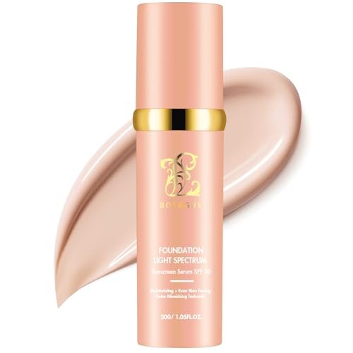 Color Changing Foundation, 4 in 1-Light Spectrum Liquid...