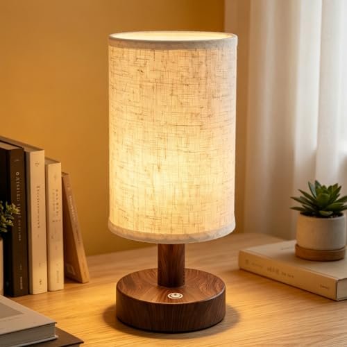 Rechargeable Cordless Table Lamp – 4000mAh Battery Dimmable...