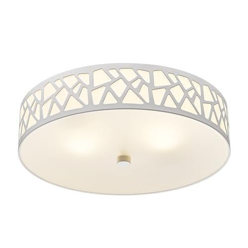 VICNIE 2-Light Flush Mount Ceiling Light, 12 Inch modern...