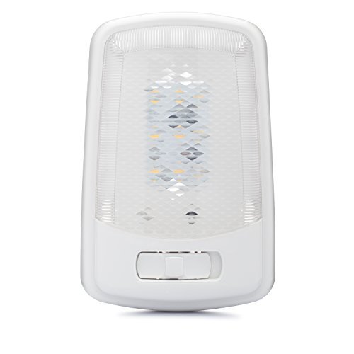 Lumitronics RV 12V LED Ceiling Light Fixture, Switch,...