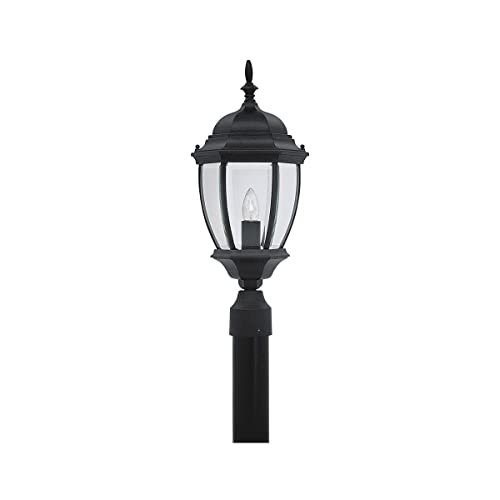 Designers Fountain 1-Light Tiverton Outdoor Post Lantern,...