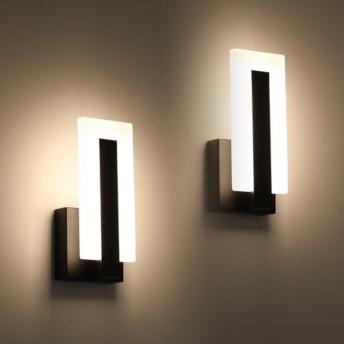 Joosenhouse Modern LED Wall Sconces Up and Down Light Set