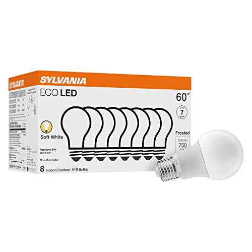 Sylvania ECO LED Light Bulb, A19 60W Equivalent, 9W