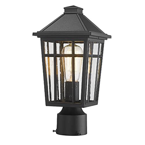 Darkaway Outdoor Post Lights Lamp Post Light Fixture,...
