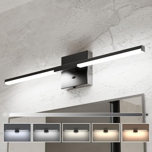 Ensenior Modern Bathroom Vanity Light 24 inch, Dimmable...