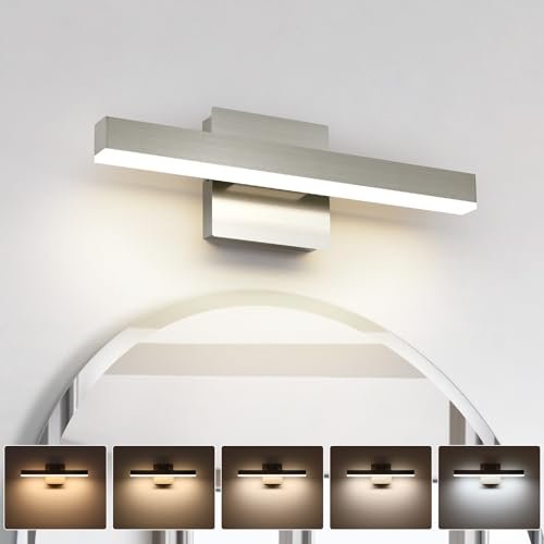 Joossnwell Bathroom Light Fixtures Brushed Nickel Vanity...