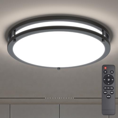 Kalium LED Ceiling Light with Remote 13 Inch Dimmable...