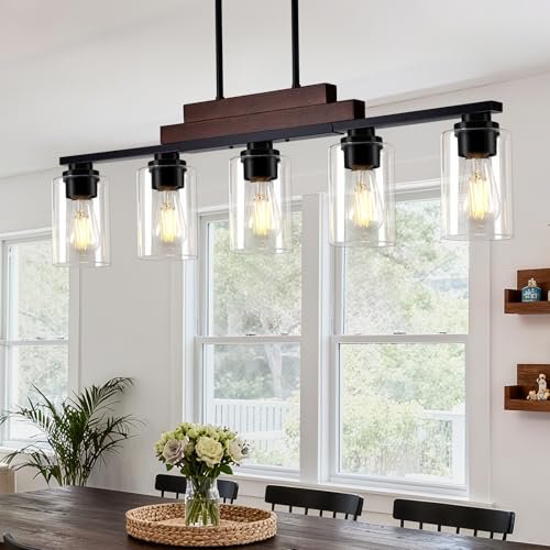 5-Light Kitchen Island Lighting, 34
