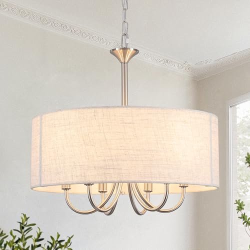 BYKWRTV 18'' Drum Chandeliers for Dining Room, modern...