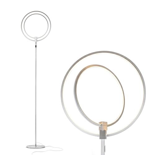 Brightech Eclipse Dimmable LED Floor Lamp, Modern Tall Lamp. - Best Eclipse Lamp for Modern Interiors 2026 review
