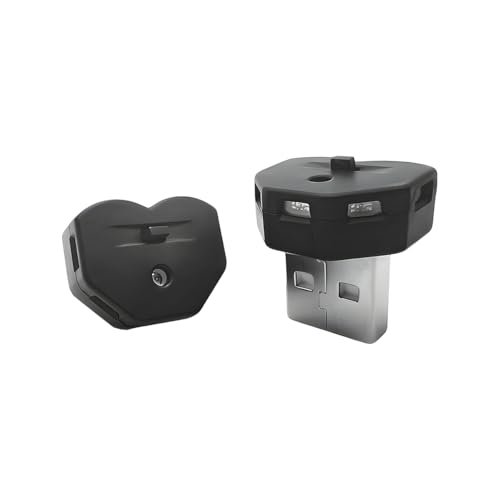 Sandfren 2PCS USB LED Car Interior Atmosphere Lamp