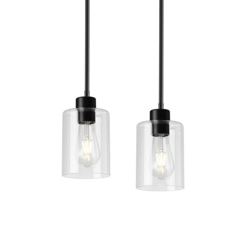 KLSS Black Pendant Lights Kitchen Island,Modern Farmhouse...
