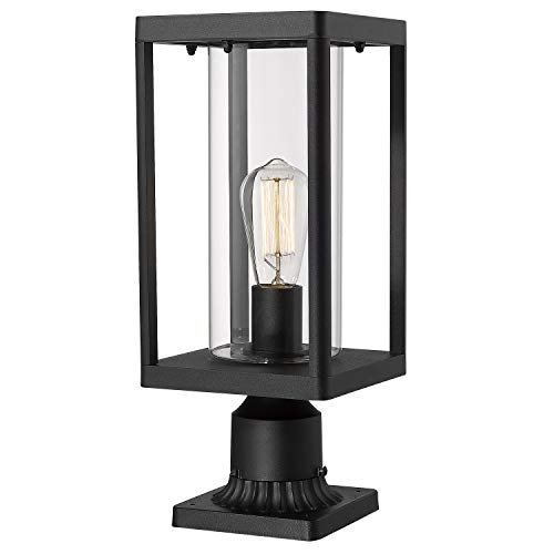 Beionxii Outdoor Post Lights, 20inch Large Modern Exterior...