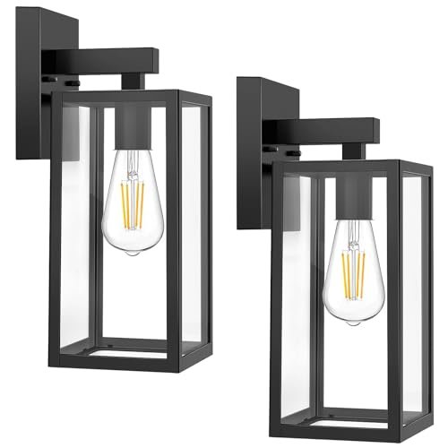 MAXvolador Outdoor Wall Light Fixtures, Exterior Waterproof...