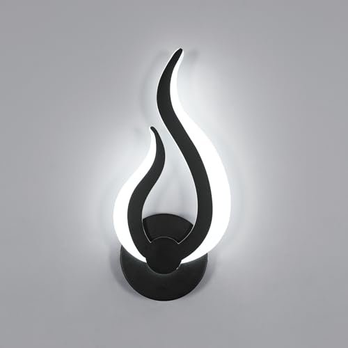 DELIPOP Modern Wall Sconces, 6500K Cool White LED Indoor