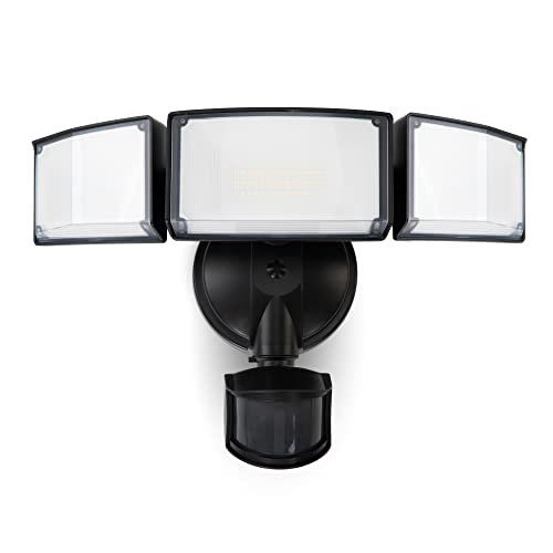LUTEC 72W 7500LM LED Security Lights Motion Sensor
