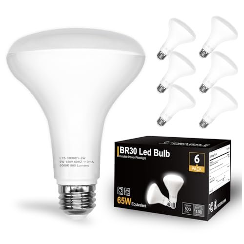 DAYBETTER BR30 LED Light Bulbs Indoor Flood 5000K Dimmable...