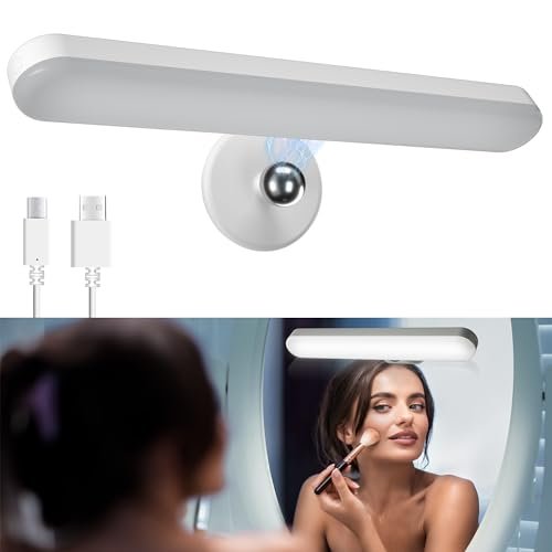 Benreom Rechargeable Vanity Lights for Mirror, Wireless LED...