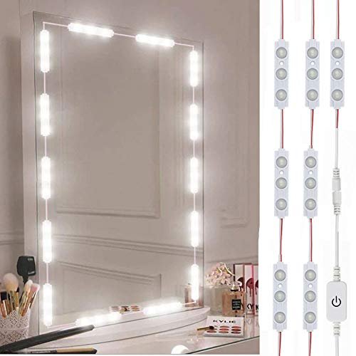 Led Vanity Mirror Lights, Hollywood Style Vanity with Touch...