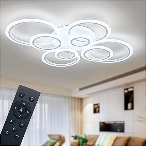 Shine LUEST Modern LED Ceiling Light, Dimmable Chandelier...