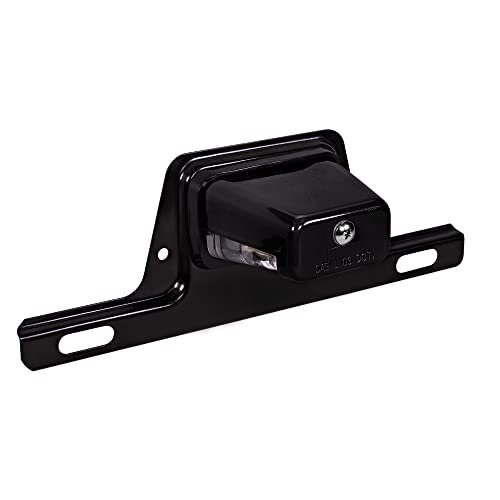TRUE MODS Black LED Trailer License Plate Tag Lamp