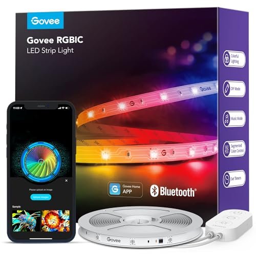 Govee 16.4ft RGBIC LED Strip Lights, LED Smart