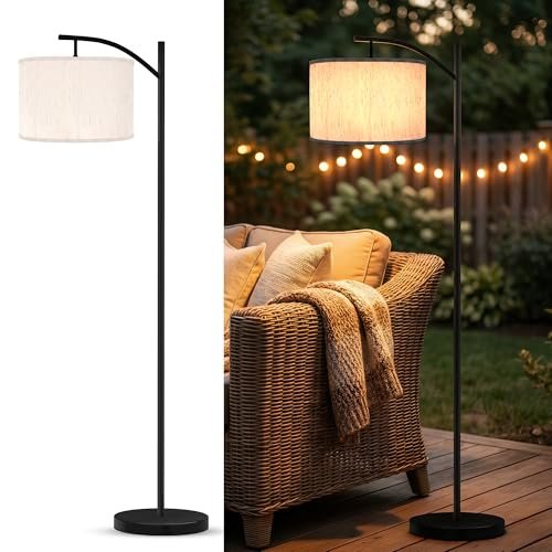 Candieslife Solar Outdoor Floor Lamp for Patio, cordless...