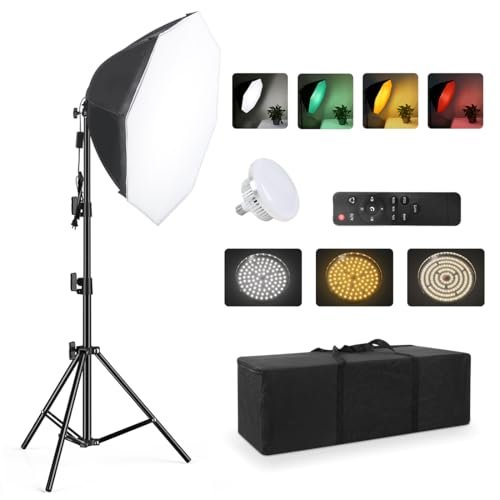 Softbox Continuous Lighting Kit 1 Pack for Photo Studio