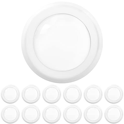 Sunco 12 Pack 6 Inch Flush Mount LED Dimmable Disk