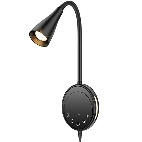 SANKEDOU Wall Mounted Reading Light, Bedside Headboard with...